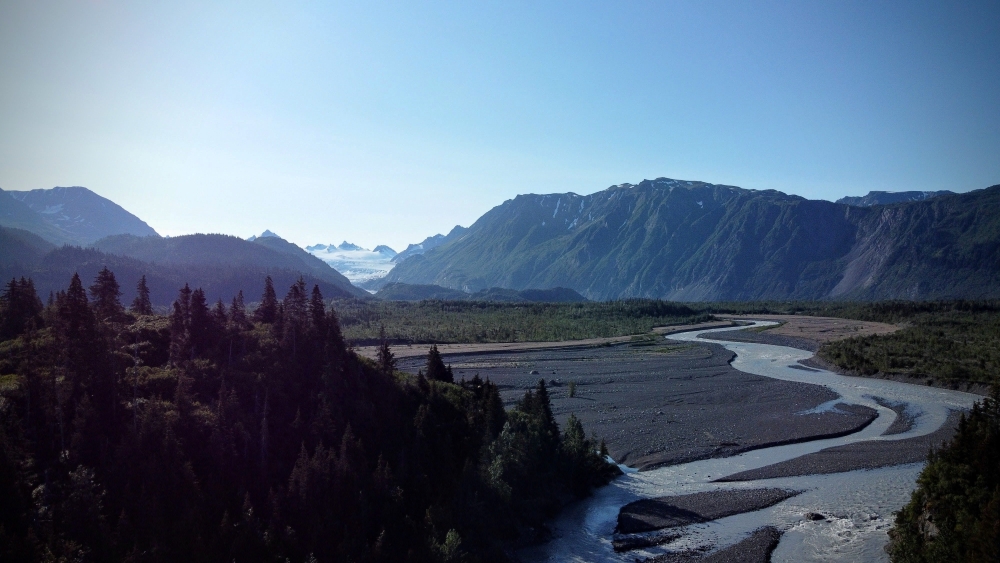 View of Grewink Glacier