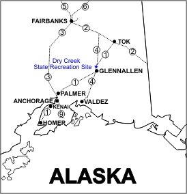 Dry Creek SRS Location Map