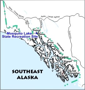 Mosquito Lake SRS Location Map