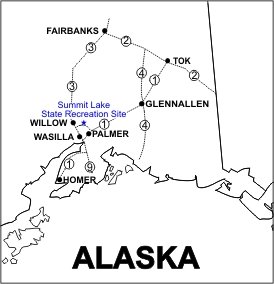 Summot Lake SRS Location Map