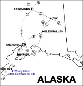 Woody Island SRS Location Map