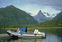 Boating on Lake Kulik